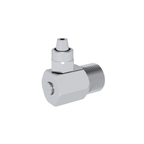 Adaptador C/ Regulagem  Vazão 1/2 X 3/8 Espigão 8,5Mm