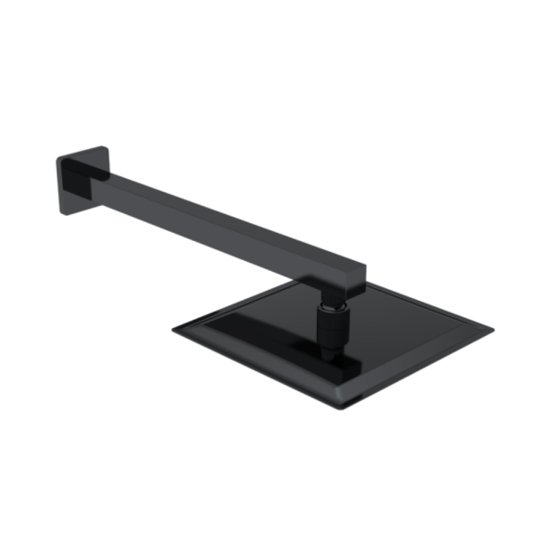 Chuveiro Quadrado Articulado Black