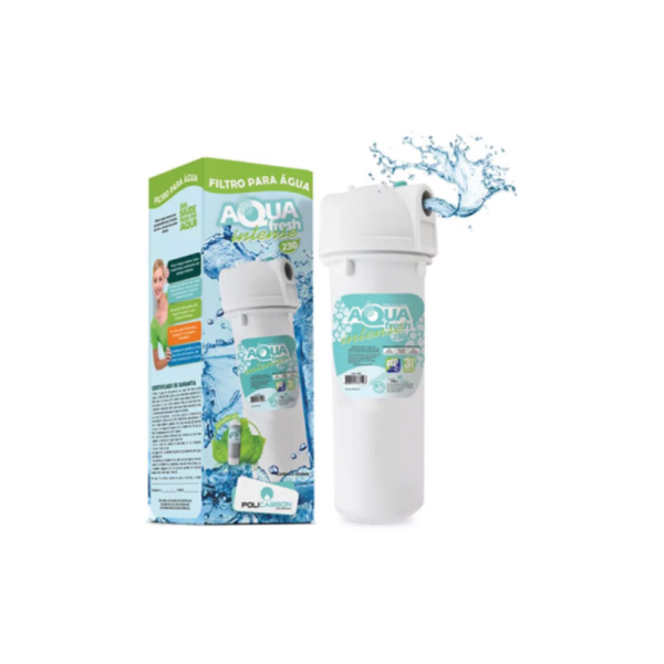 Filtro Aquafresh Fort Pld 10” (Entrada De Caixa D’água/Hidrômetros)