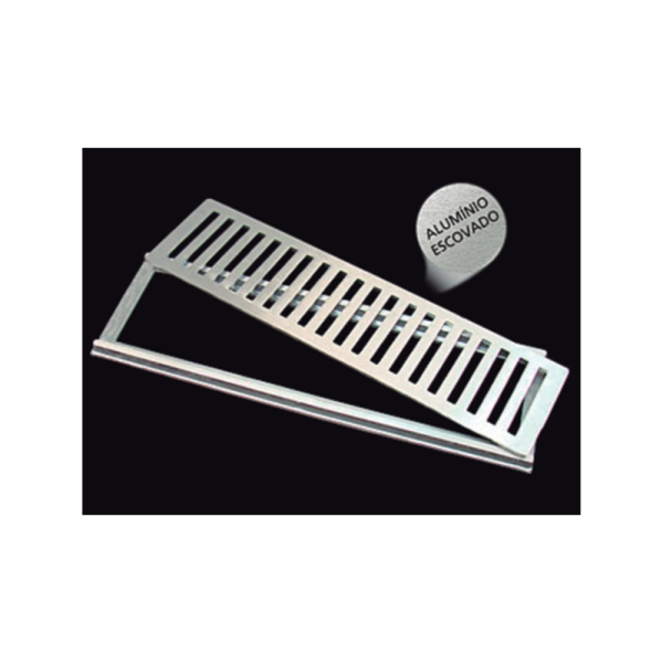Grelha Aluminio Retangular