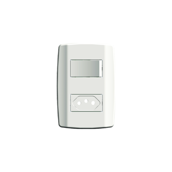 Interruptor + Tomada Slim