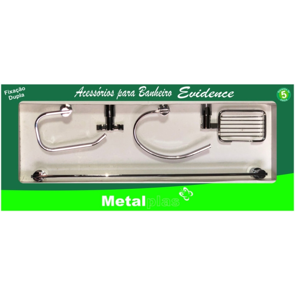 Kit 5 Peças Evidence