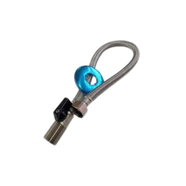 Ligação Flexível Trançada Inox C/ Registro