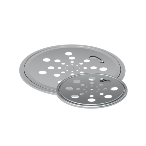 Ralos Redondos Inox C/ Caixilho