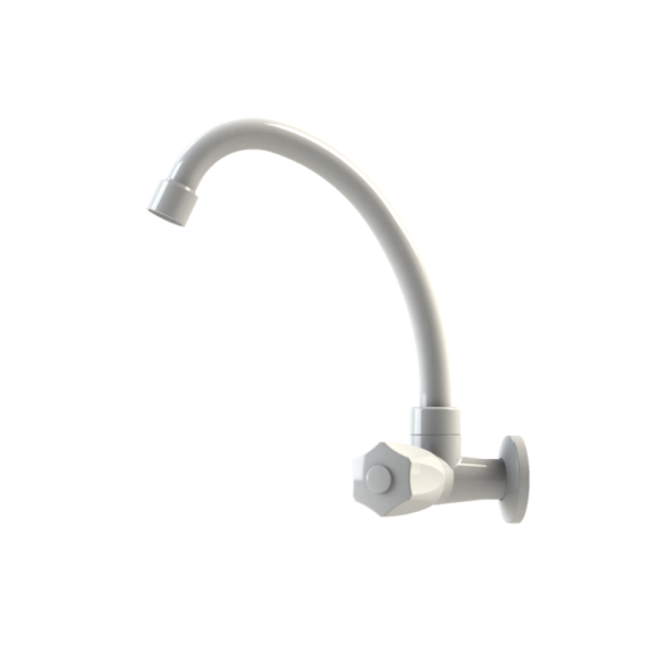 Torneira 1167 Bica Móvel Parede Branca