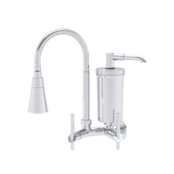 Torneira 2175 ‑ C69 Parede Gourmet Cônica