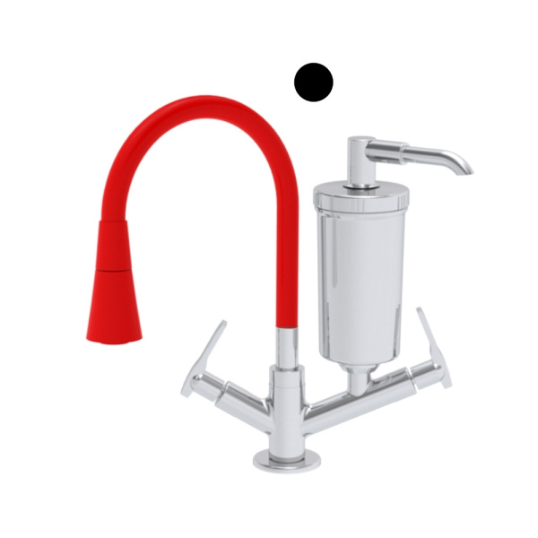 Torneira 4180 ‑ C78 Mesa C/ Filtro  Color Cônica